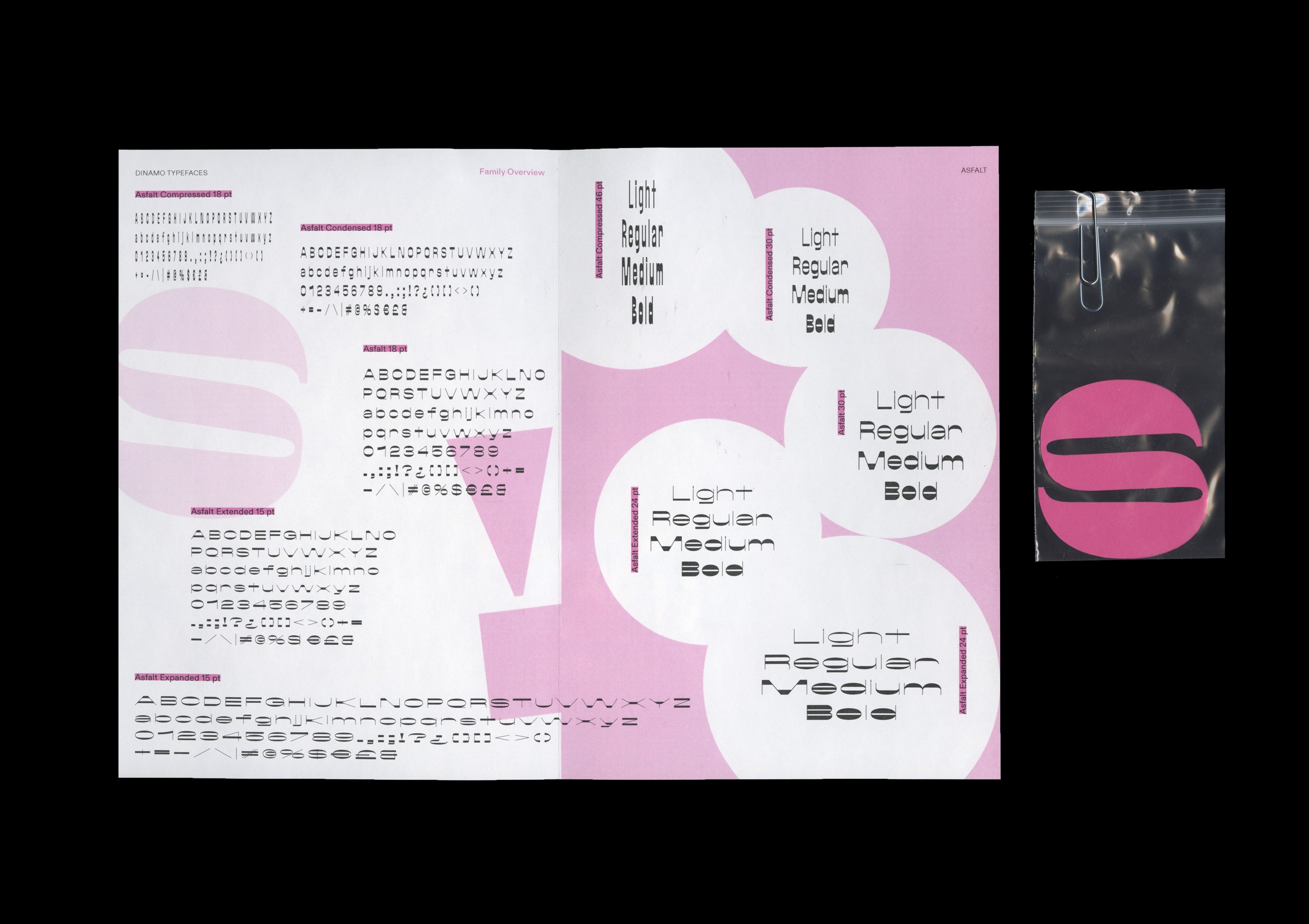 Asfalt Type Specimen